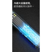 (店+)太陽能雙光源工作燈｜【黑馬燈城】｜LED/高亮/登山燈/露營燈/工作/磁吸/手電筒/閃燈/紅光/警示燈/強光【A448】