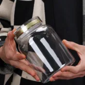 💥木示工廠💥雙層蓋PET加厚高透明密封罐空瓶子茶葉西洋蔘石斛中藥粉包裝瓶子💥