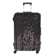 (店+)【OUTDOOR】行李箱保護套-城市-M ODS17B02MCT