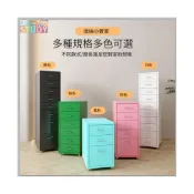 (店+)需組裝北歐鐵藝抽屜式收納移動桌下抽屜櫃 帶鎖鬥櫃 鐵藝牀頭櫃 多層夾縫櫃 牀頭櫃 桌邊櫃 收納櫃 五斗櫃 多層櫃