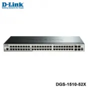 【紐頓e世界】【客訂商品,加官方LINE詢問貨況】D-LINK 友訊 DGS-1510-52X Layer 2+ Gigabit 可堆疊智慧型 網管交換器 【48埠 Gigabit + 10G SFP+ 光......