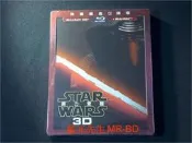 [藍光先生BD] 星際大戰7七部曲：原力覺醒 Star Wars 3D + 2D 三碟鐵盒版 ( 得利公司貨 )