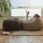 小寧★ 無印良品MUJI衕款懶人沙髮豆包簡約可躺客廳臥室小戶型可拆洗 懶人沙發 懶人椅 豆袋沙發 懶骨頭沙發 9.7