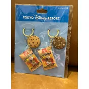 【全新玩具出清】 🇯🇵東京迪士尼樂園限定米奇曲奇餅乾造型鑰匙圈-2入一組