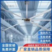 （可開發票）工業永磁大吊扇可安裝大風力5米工廠車間大型籃球場通風降溫風扇（宏泰商行）