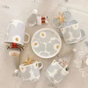 Marimekko Unikko 餐具與聖誕擺飾