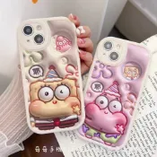 小羊皮 派大星 手機殼 三星A54 A34 A14 A32 A53 A52 A33 A51 A71 A21S S23+