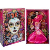 ●雅比玩具● Barbie 芭比收藏系列-亡靈節娃娃芭比 .亡靈節娃娃肯尼 正版公司貨 原價$3499 (盒損)