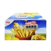 (店+)【卡迪那】95℃鮮脆薯條鹽味60g*10包/盒