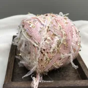 手工混線泫雅小香包混線DIY編織手混線 特色毛線 手工毛線 包包小物手工線  混合紗線 特色線