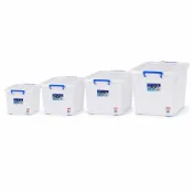 (店+)【芙詩雅】多用途整理箱  (45L/85L/110L/130L) 收納箱 分類箱 衣物箱 置物箱 美之箱 滑輪收納箱