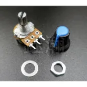 【鈺瀚網舖】單聯 B5K B10K B1M B100K 單聯 可變電阻/可調電阻/電位器 Arduino 單晶片