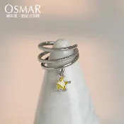 絢彩家【OSMAR】幾何魅影耳骨夾(單支) 右耳