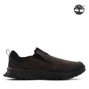 Timberland 男款深咖啡色絨面皮革休閒便鞋|A2MBV197
