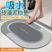 矽藻土地墊 硅藻吸水地墊 腳踏墊 吸水地墊 防滑地墊 硅藻泥地墊 矽藻土腳踏墊 硅藻泥軟地墊 地墊 【黃小鴨生活百貨】