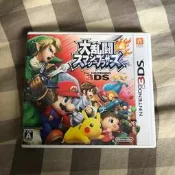3ds 遊戲.日版正版 任天堂全明星大亂鬥 ，95成新，實拍