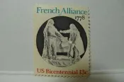 [翫稅嘉郵棧]-(新票)早年 美國 French Alliance 郵票 U777