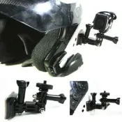 GQ07 通用款 安全帽側拍套裝 安全帽支架 行車紀錄器支架 底座 S100 K1 F1 小蟻