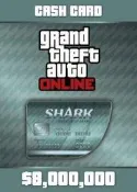 [超商]波波的小店 加送200萬 GTA5 GTAV 巨齒鯊現金卡 800萬 遊戲幣 GTA 線上模式 鯊魚卡/PC序號