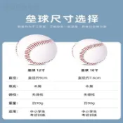 泡棉棒壘球 軟式棒球 10軟式壘球棒球訓練考試實心專用小學生兒童標準比賽硬式球類