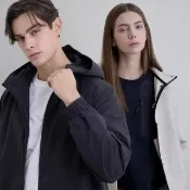 【GIORDANO 佐丹奴】男女裝戶外機能連帽外套(加絨保暖/可拆帽軟殼)-多色任選
