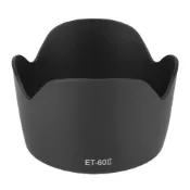 ET-60II 相機卡口遮光罩適用於佳能 75-300mmf 4-5.6III USM/EF S 55-250mm IS