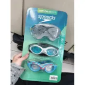 快速出貨🔜 SPEEDO 青少年泳鏡／面罩3入組 #2000572