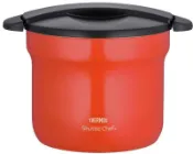 【日本空運】日本原裝 THERMOS 膳魔師 真空保溫 調理 不鏽鋼悶燒鍋 4.3L 瓦斯 電磁爐 KBF-4501兩色