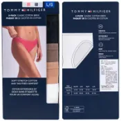 玉山最低比價網 [COSCO代購6] 促銷到9月30號 D1941421 Tommy Hilfiger 女內褲 5入組 L