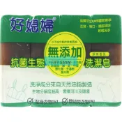 好媳婦 抗菌無添加生態好潔皂超值組130g*4入-超取限8組 (公司貨、蝦皮發票)