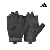 adidas 愛迪達 基礎透氣訓練手套 (黑)