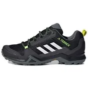 FX4575 adidas Terrex AX3 Hiking 合成革 舒適 低幫 戶外功能鞋 男款 黑灰