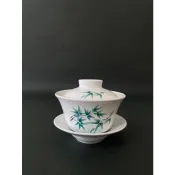 有發票 大同強化瓷器三件茶碗.悶杯.蓋杯 100CSL-2107