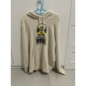 男裝 UNIQLO 小小兵 聯名T shirt帽T 尺寸XL