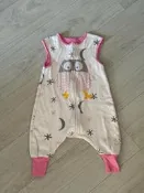 vaenait baby分腿防踢被防踢背心秋冬保暖防踢被90公分睡衣 女童秋冬防踢被