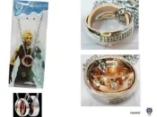 最終幻想 雙指環項鏈 戒指項鏈 項鍊 飾品 掛飾 吊飾 cosplay 裝備 太空戰士七