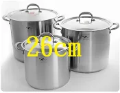 [老王五金] 牛頭牌 26cm 小牛 滷桶 湯鍋 調理鍋 滷鍋 正304不鏽鋼 雙耳 牛頭 開發票 燉鍋 特厚 熬湯