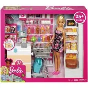 台中＊＊宏富玩具＊＊MATTEL Barbie 芭比娃娃 芭比超級市場組合 (附芭比)【特價品】