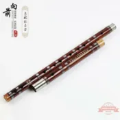 連盛 鮑向前製演奏低音笛子大G成人學生大B升F調小A降BC等學生竹笛樂器
