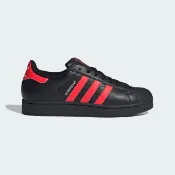 Adidas 愛迪達 Superstar II JQ3176 男 休閒鞋 貝殼鞋 舒適 黑 紅