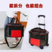 🔥優選🔥寵物拉桿箱貓包外出大容量貓行李箱貓咪外出包寵物推車輕便可折疊