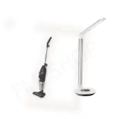 (店+)【Panasonic 國際牌】超值組合優惠 國際牌Panasonic 觸控式三軸旋轉LED檯燈 HH-LT0612P09銀+  禾聯HERAN 三合一手持式有線吸塵器 HVC-60AB02B
