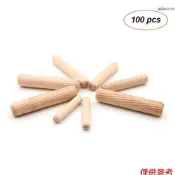 100pcs/包 木工用圓木榫 10mm*40mm