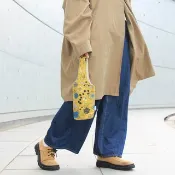 【日本棉】復古構花 冰霸杯袋 700ml