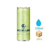 【Egekilde 伊克萊】接骨木萊姆香氛氣泡礦泉水330mlx24瓶/箱