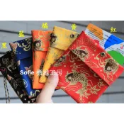 Sofie 機縫工房【魚躍龍門】分層符袋 大尺寸香火袋 平安符袋 項鍊符袋 錢母袋 大符袋 大福袋 大尺吋符袋 手工手作