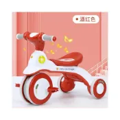 (店+)【阿光優選】嬰兒推車 兒童三輪車腳踏車2-6歲寶寶音樂燈光滑行車可推可騎輕便學步車 嬰兒學步車