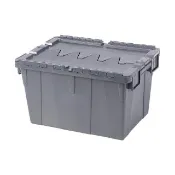 【KEYWAY 聯府】克勒斯3號物流箱-2入 灰(搬運箱 運輸箱 收納箱 MIT台灣製造)