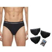 【CALVIN KLEIN】立體包覆 Calvin Klein 三角褲 三件盒裝 極細纖維 前襠開口 CK 低腰 男內褲 吸濕快乾@2767