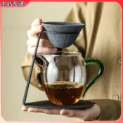 臺灣出貨✨限時免運✨無孔茶漏 過濾 納米漏斗 茶渣過濾網 大口徑 茶濾網 超細茶漏支架 小青柑